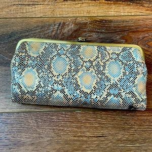 Snakeskin Hobo Lauren Wallet